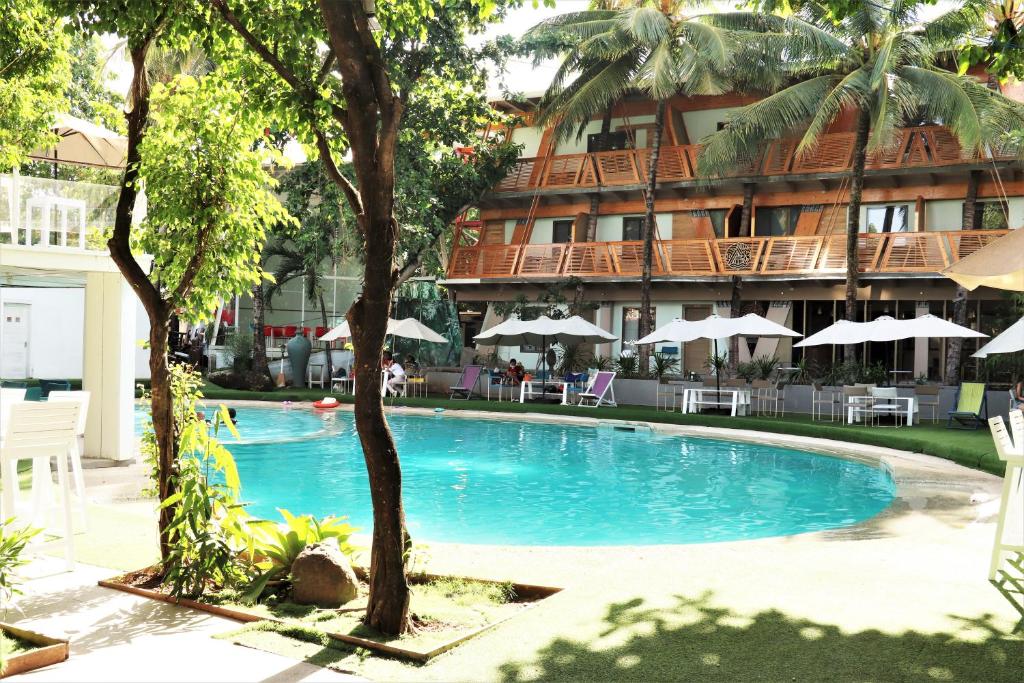 Het zwembad bij of vlak bij Asmara Lifestyle Hotel