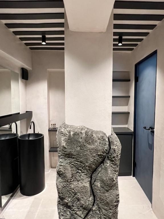 Posezení v ubytování ArmonOia Suites