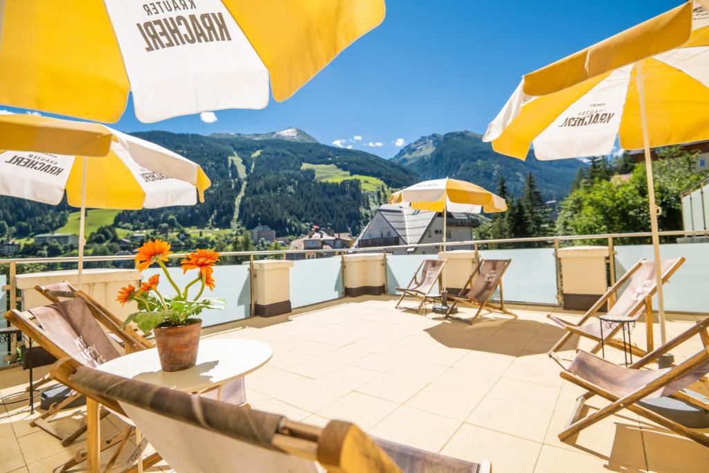 Nespecifikovaný výhled na hory nebo výhled na hory při pohledu z bed and breakfast