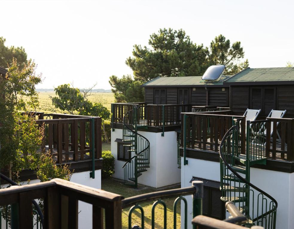 Balkón nebo terasa v ubytování Residence Mare Pineta