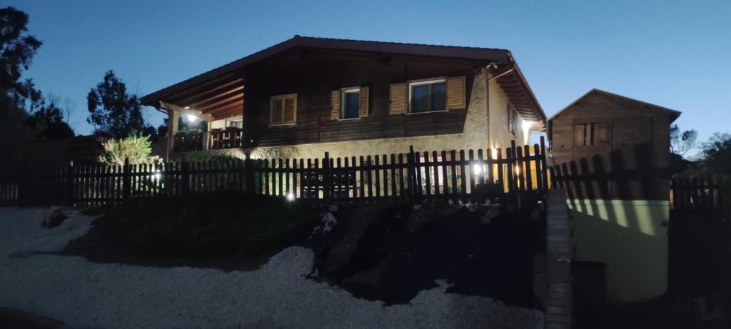 Budova, kde se bed and breakfast nachází