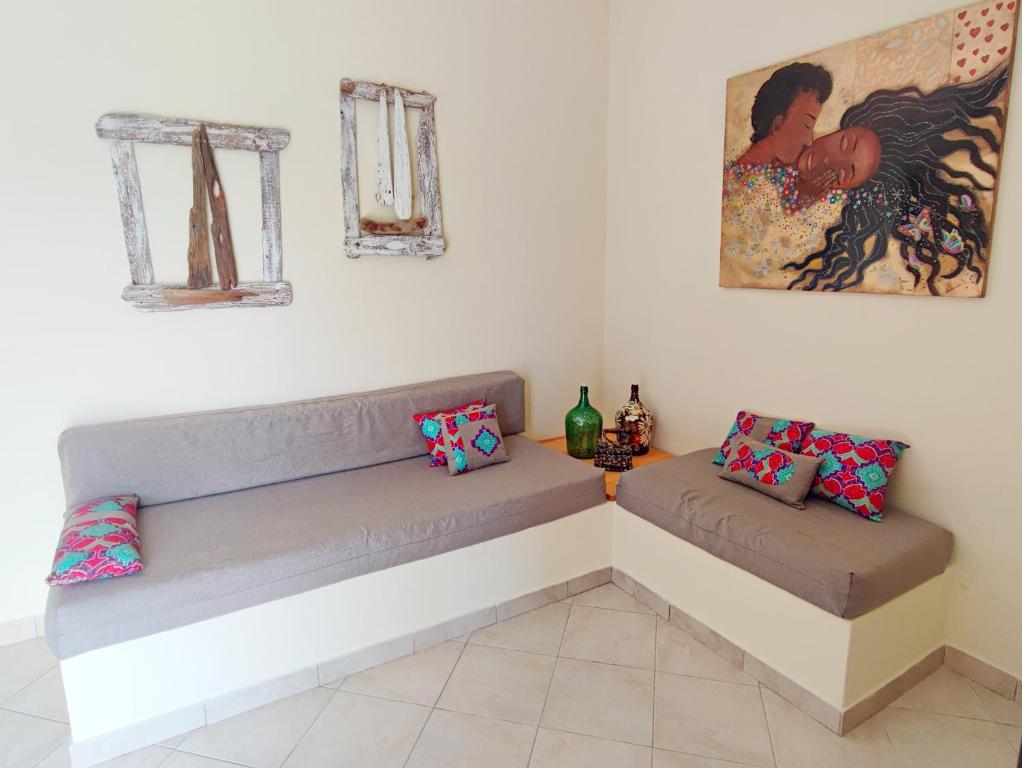 Posezení v ubytování Casa Djarmai Boutique Apartments