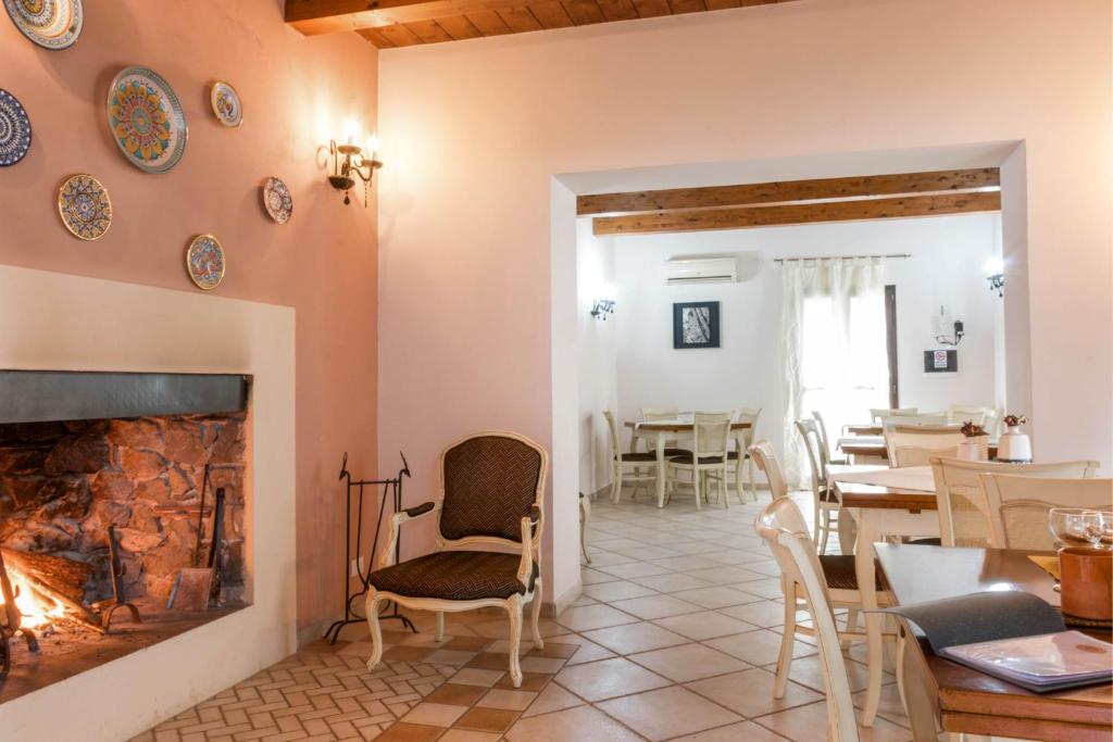 Posezení v ubytování Agriturismo Terrerosse Di Massadita