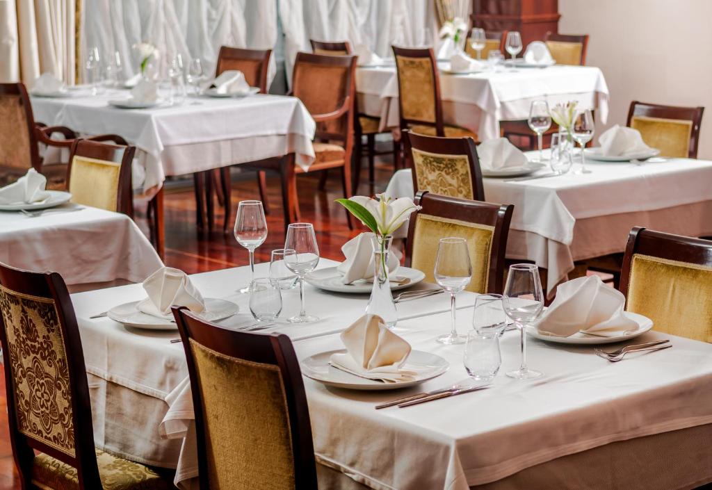 Restaurace v ubytování Hotel President Solin