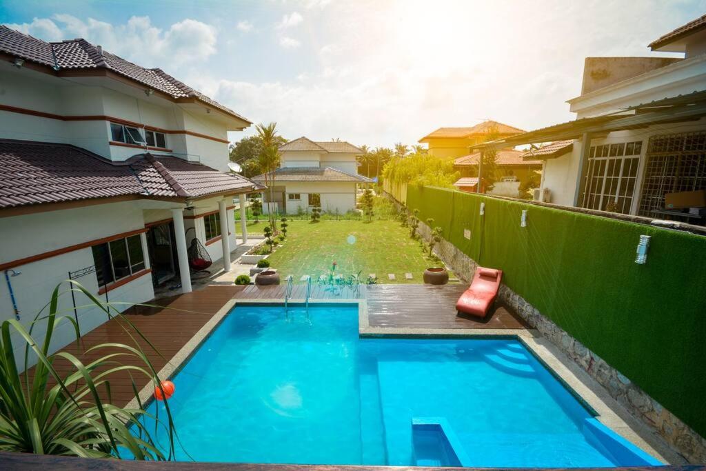 an image of a swimming pool in a house at Homestay PD Villa 969 with Private Pool in Port Dickson