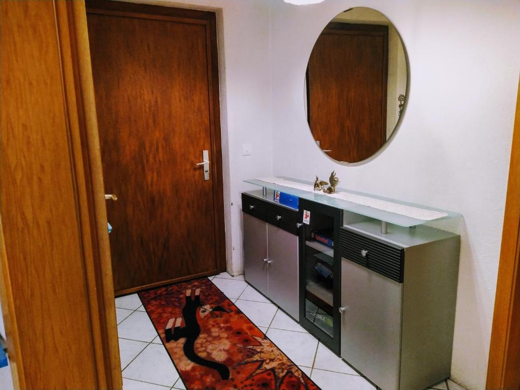 Kuchyň nebo kuchyňský kout v ubytování Chez l'Eveline Chambre Libellule
