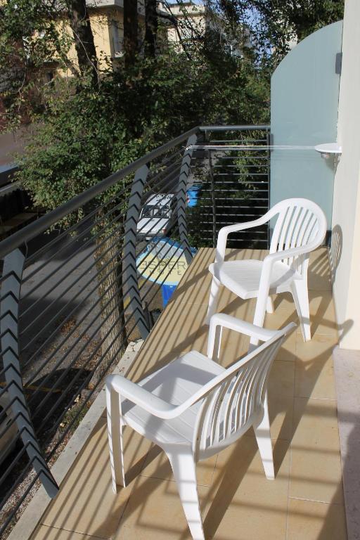 Balkón nebo terasa v ubytování Hotel Esperia