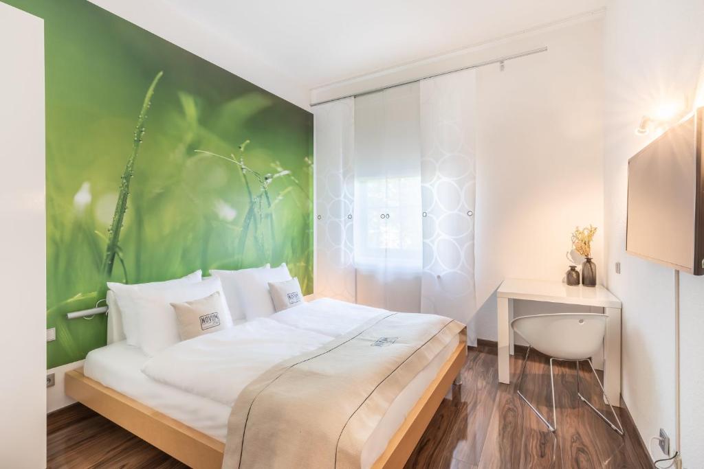 Katil atau katil-katil dalam bilik di Hotel Freiraum