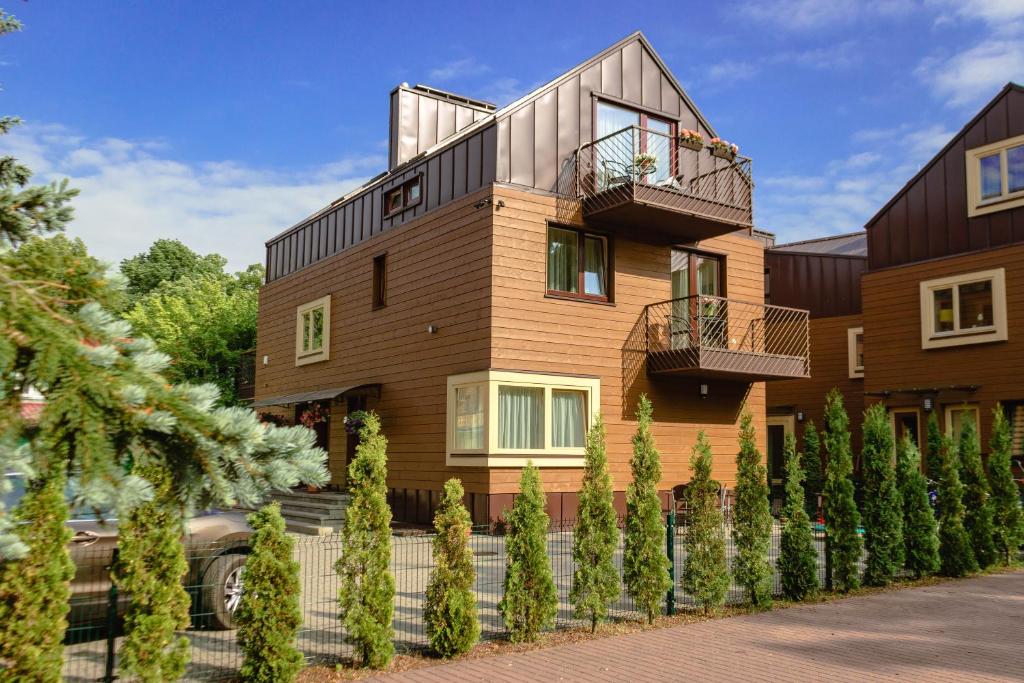 El edificio en el que está el departamento