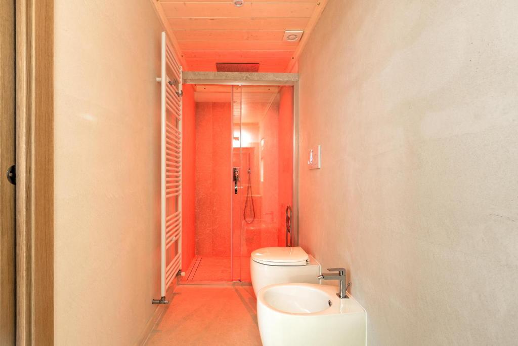 Koupelna v ubytování Le Mule Suite and Rooms - Specchia