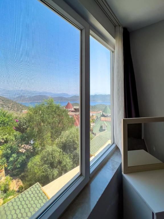 Naturlandskap nära hotellet