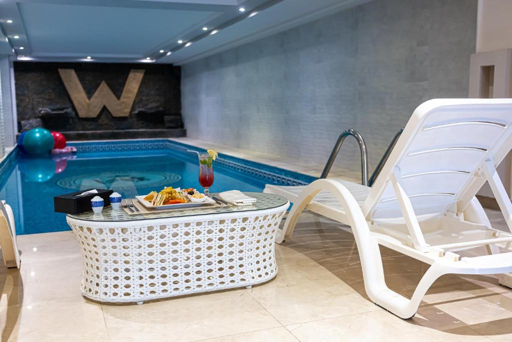 Bazén v ubytování WA Hotel nebo v jeho okolí