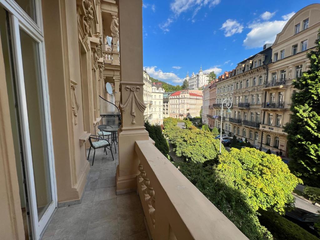 Budova, kde se apartmán nachází
