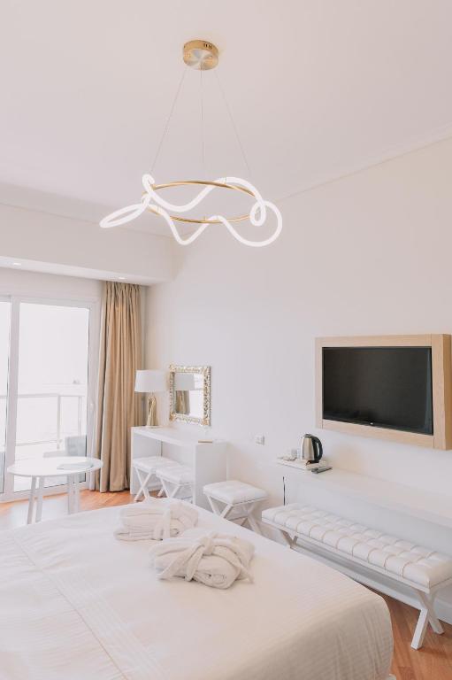 Postel nebo postele na pokoji v ubytování My Way Hotel & Events