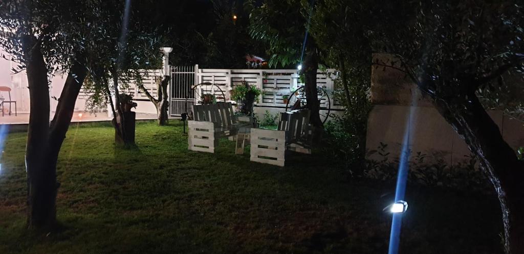 Zahrada ubytování CASE DI BACCO