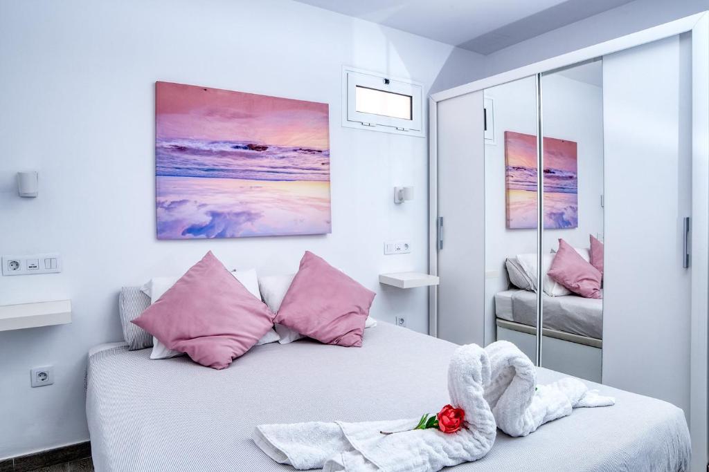 Posteľ alebo postele v izbe v ubytovaní Los Molinos Luxury y Relax