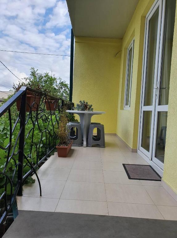 Balkón nebo terasa v ubytování Tbilisi View House