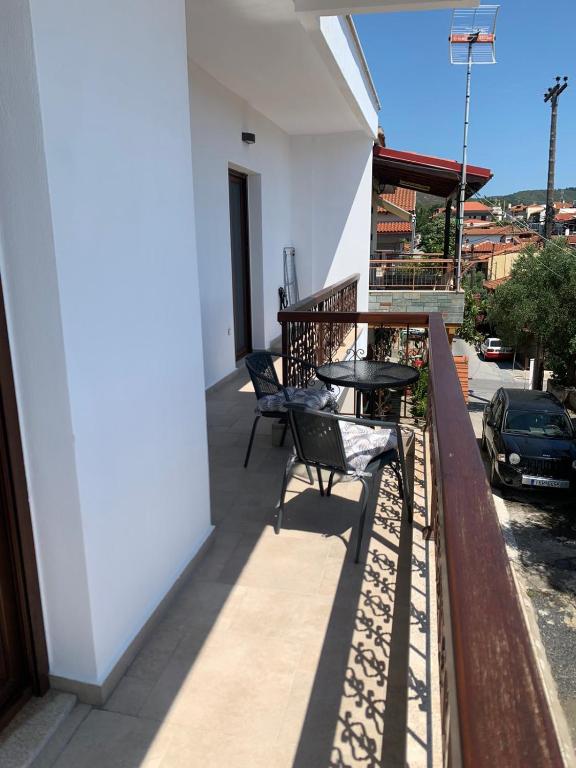 Balkón nebo terasa v ubytování Yulia Luxury Apartments