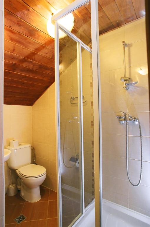 Kúpeľňa v ubytovaní Pokoje u Burnosów