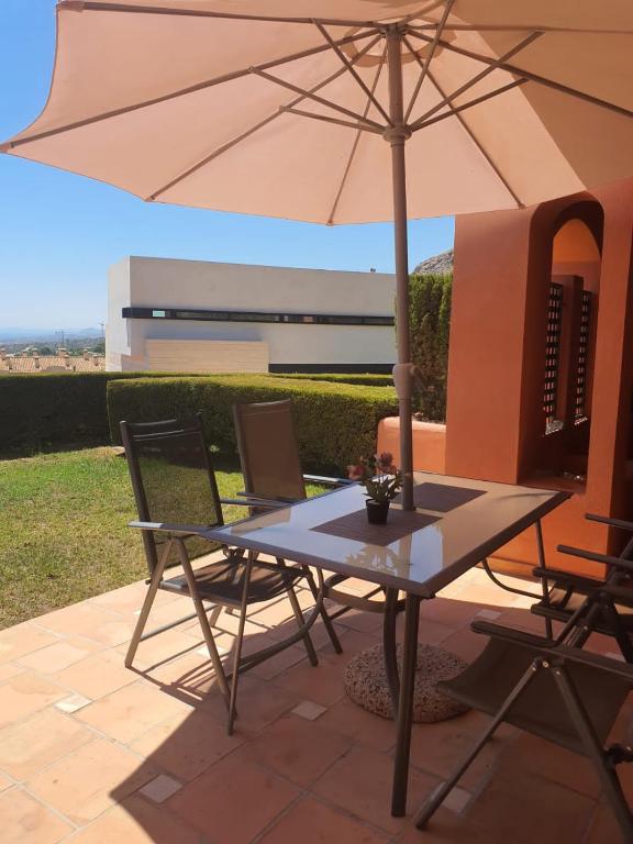 Patio nebo venkovní prostory v ubytování Luxyry apartament Benidorm