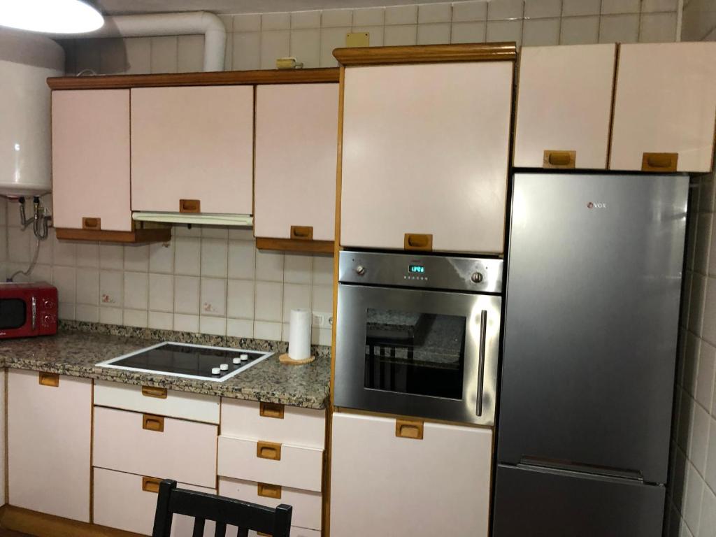 Kuchyňa alebo kuchynka v ubytovaní Apartamento centro Malaga Calle Beatas