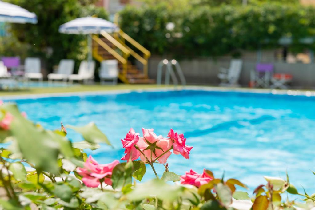 Bazén v ubytování Hotel Caesar nebo v jeho okolí