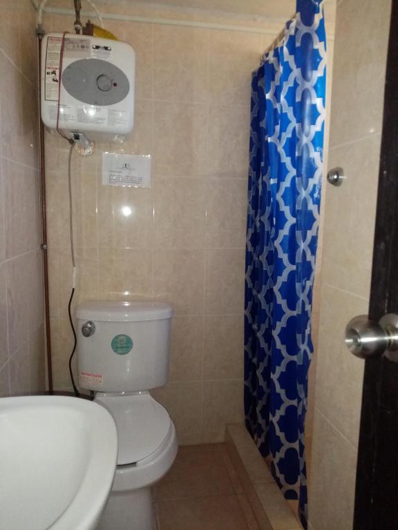 Koupelna v ubytování Hotel Cipreses