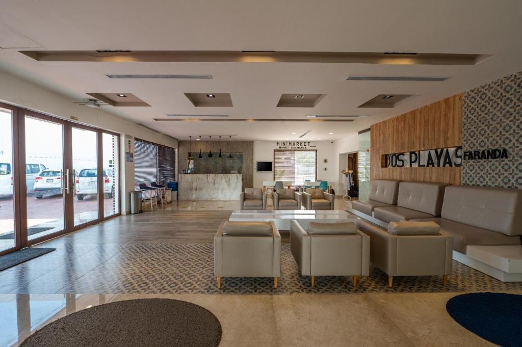 Posezení v ubytování Hotel Dos Playas Faranda Cancún