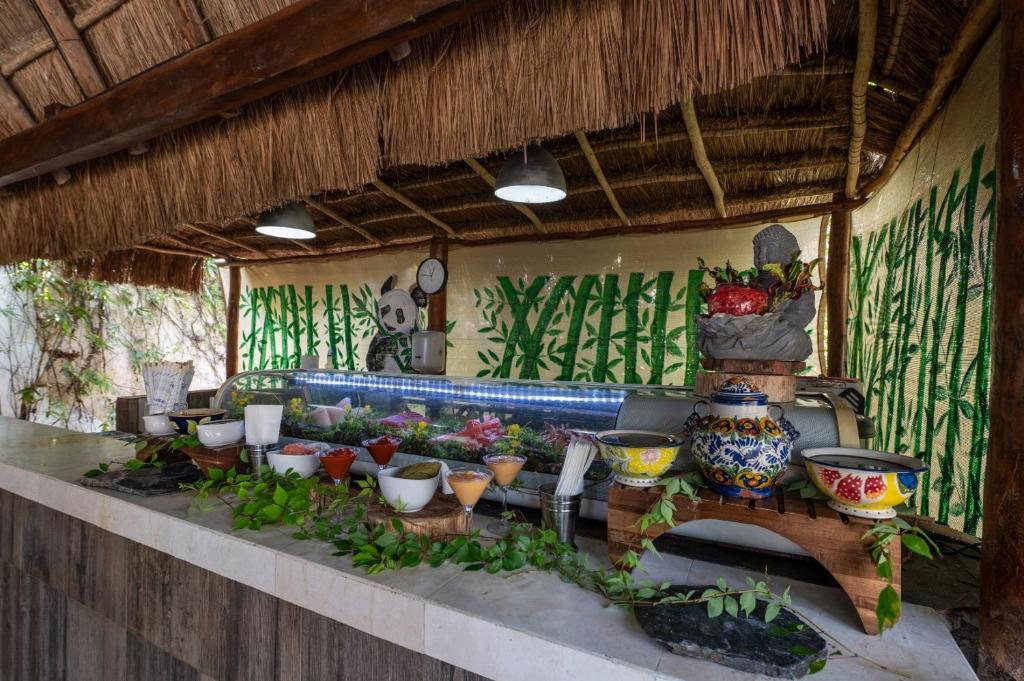 Zahrada ubytování Hotel Dos Playas Faranda Cancún