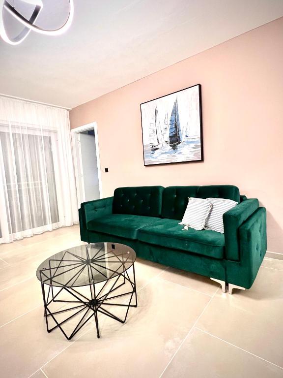 Posezení v ubytování ZADAR Panorama Sea View Apartments