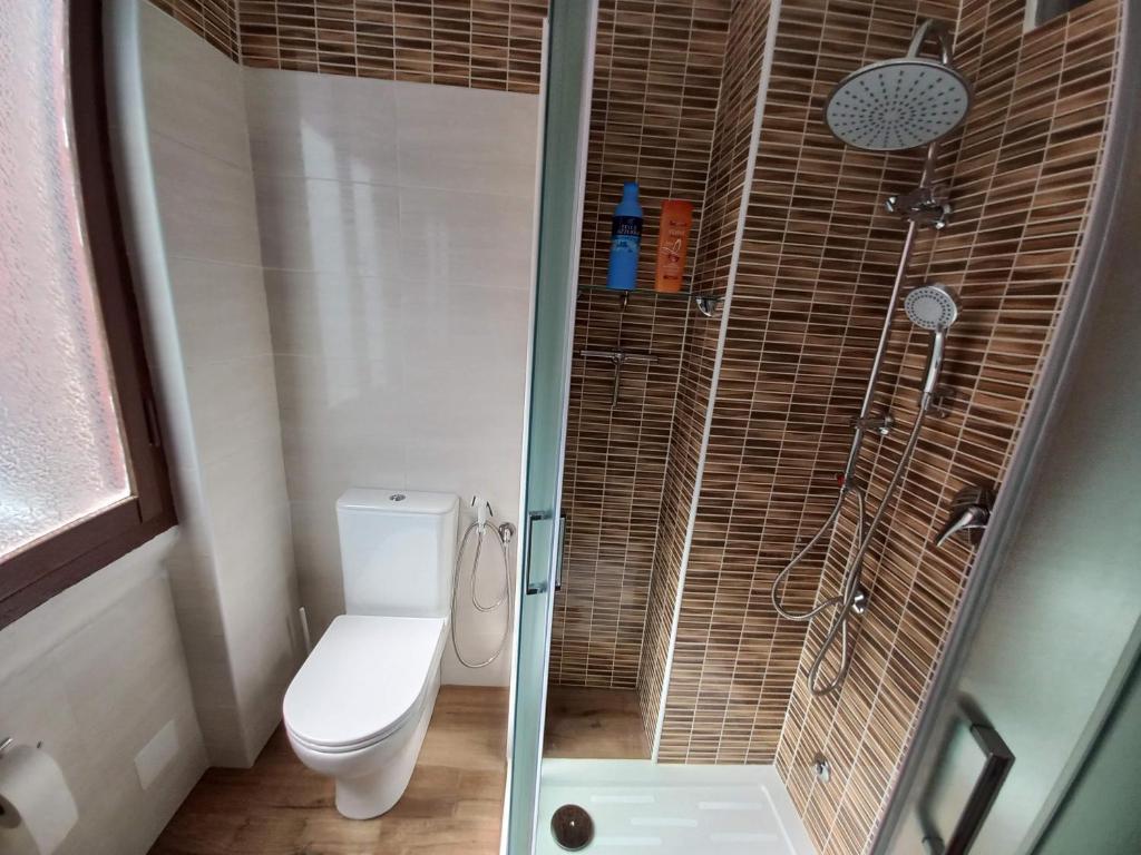 Koupelna v ubytování Inna Best House