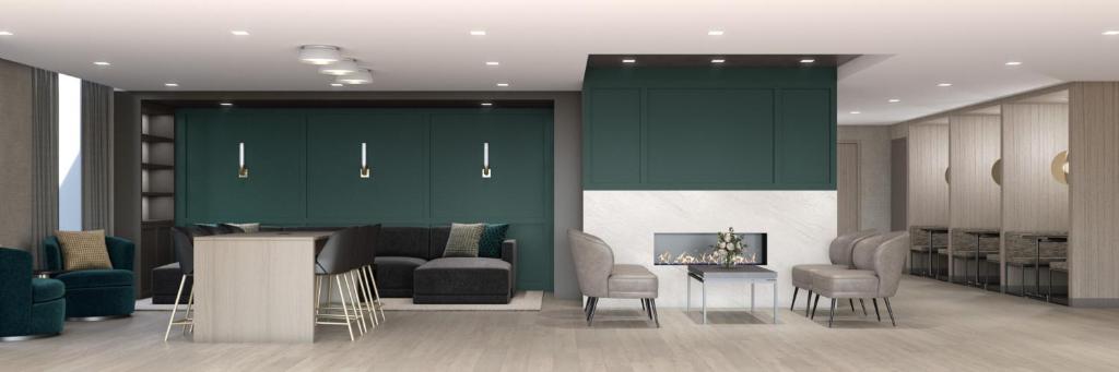Posezení v ubytování Global Luxury Suites at Capitol Hill