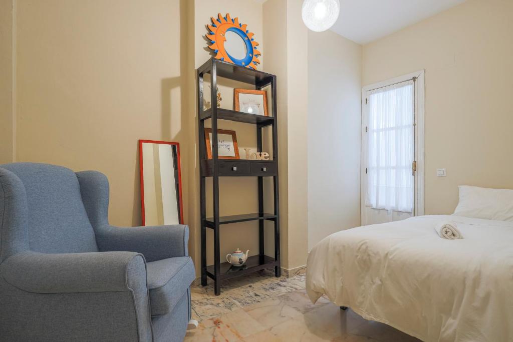 Postel nebo postele na pokoji v ubytování Fantástico duplex 2 terrazas 3 habitaciones 2 baños