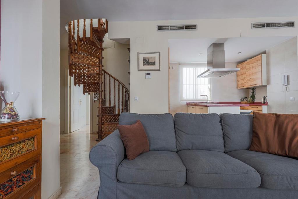 Posezení v ubytování Fantástico duplex 2 terrazas 3 habitaciones 2 baños