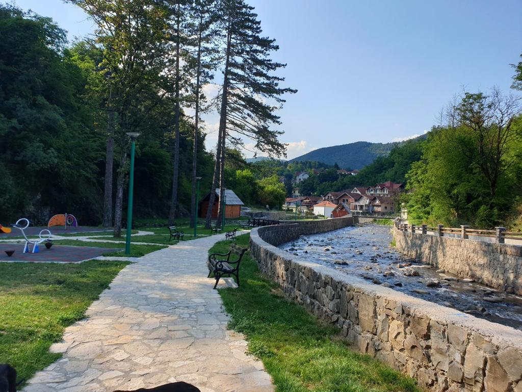Příroda nedaleko apartmánu