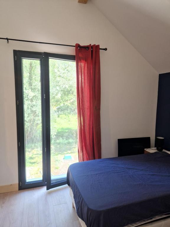 Łóżko lub łóżka w pokoju w obiekcie Villa Nomy