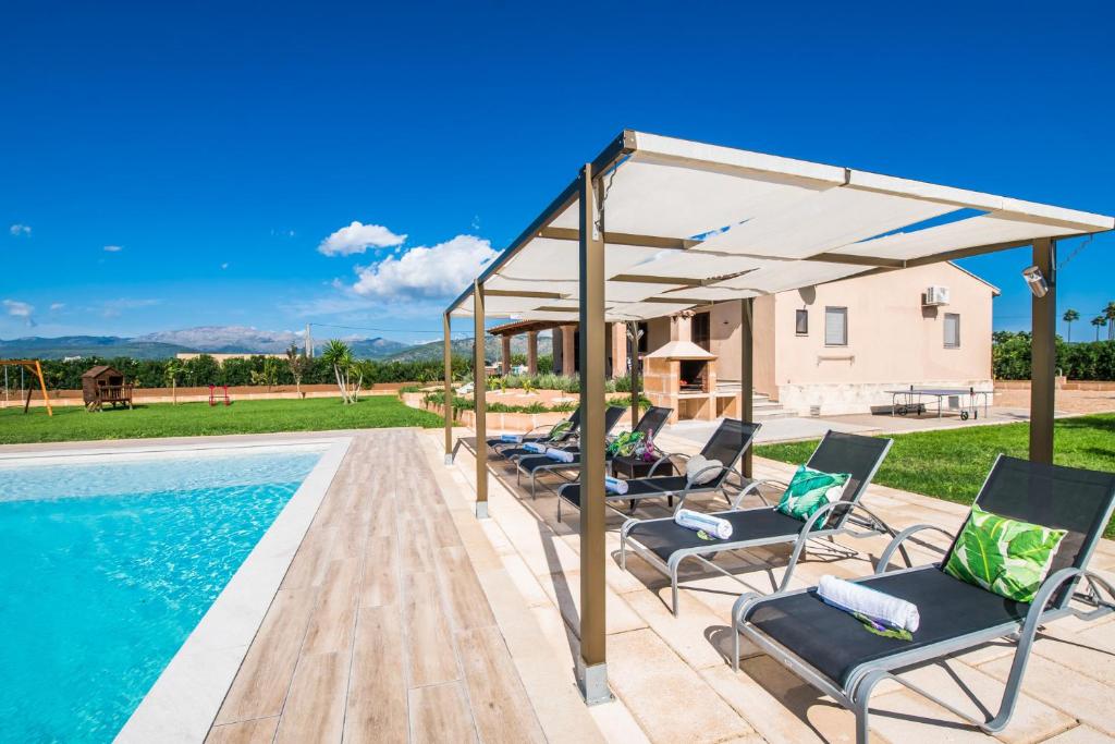 Bazén v ubytování Ideal Property Mallorca - Villa del Nord nebo v jeho okolí