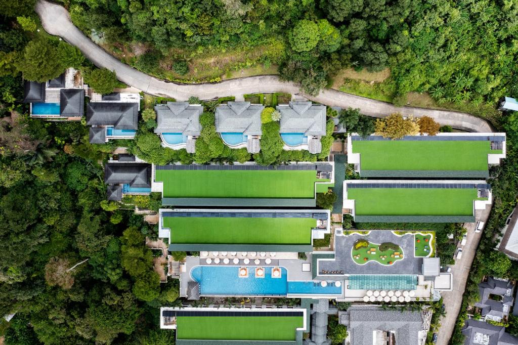 Letecký snímek ubytování Andamantra Resort and Villa Phuket - SHA Extra Plus
