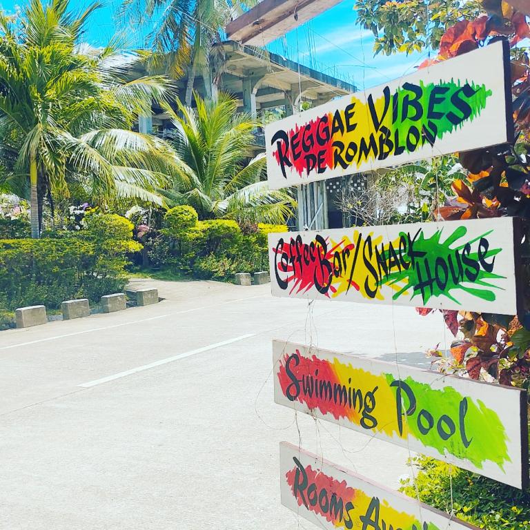 Certifikát, hodnocení, plakát nebo jiný dokument vystavený v ubytování Reggae Vibes De Romblon