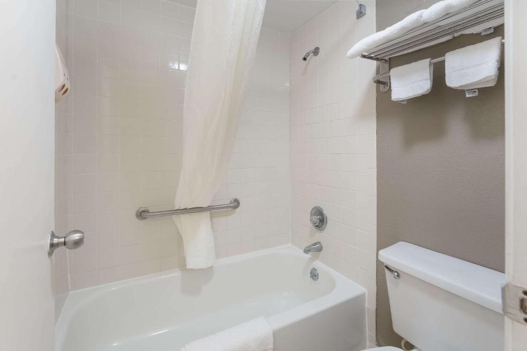 Koupelna v ubytování Econo Lodge