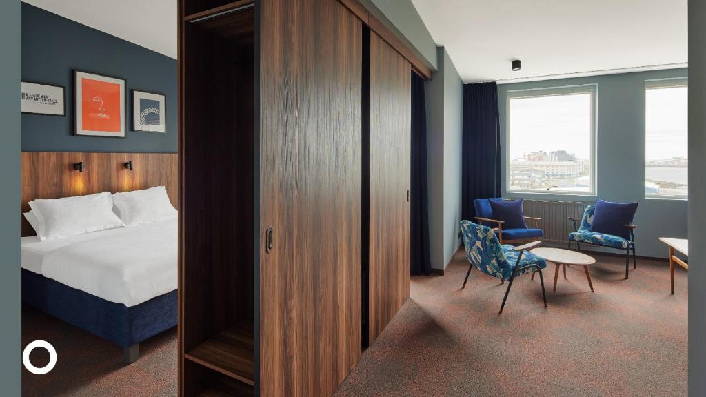 Postel nebo postele na pokoji v ubytování Grandi by Center Hotels