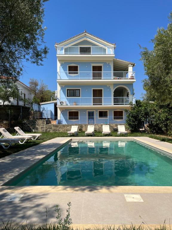 Fotografia z galérie ubytovania Suites in Villa Idyllium v destinácii Plános