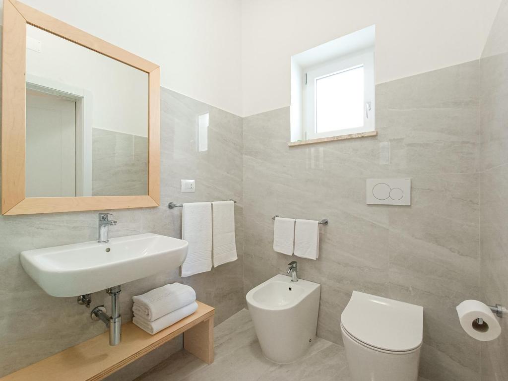 A bathroom at Ammarèa B&B