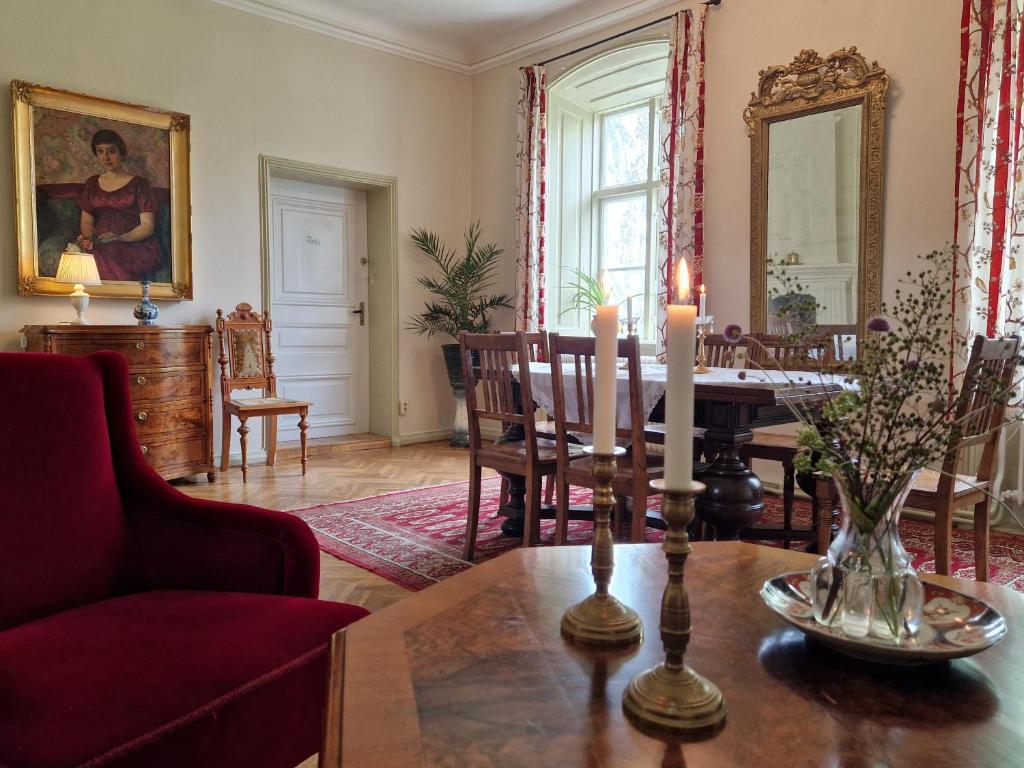 Posezení v ubytování Nääs Slott