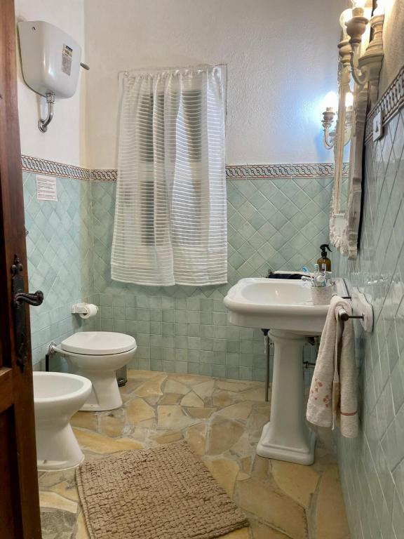 Kúpeľňa v ubytovaní Villa Chiara a Torre delle Stelle