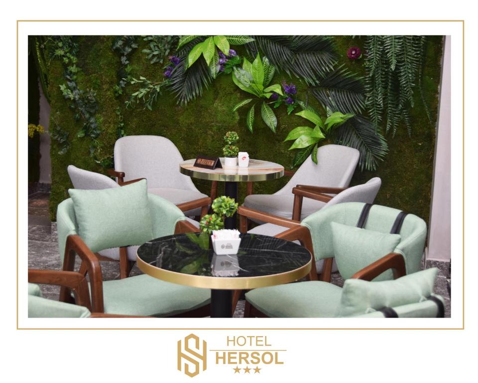 Posezení v ubytování HOTEL HERSOL