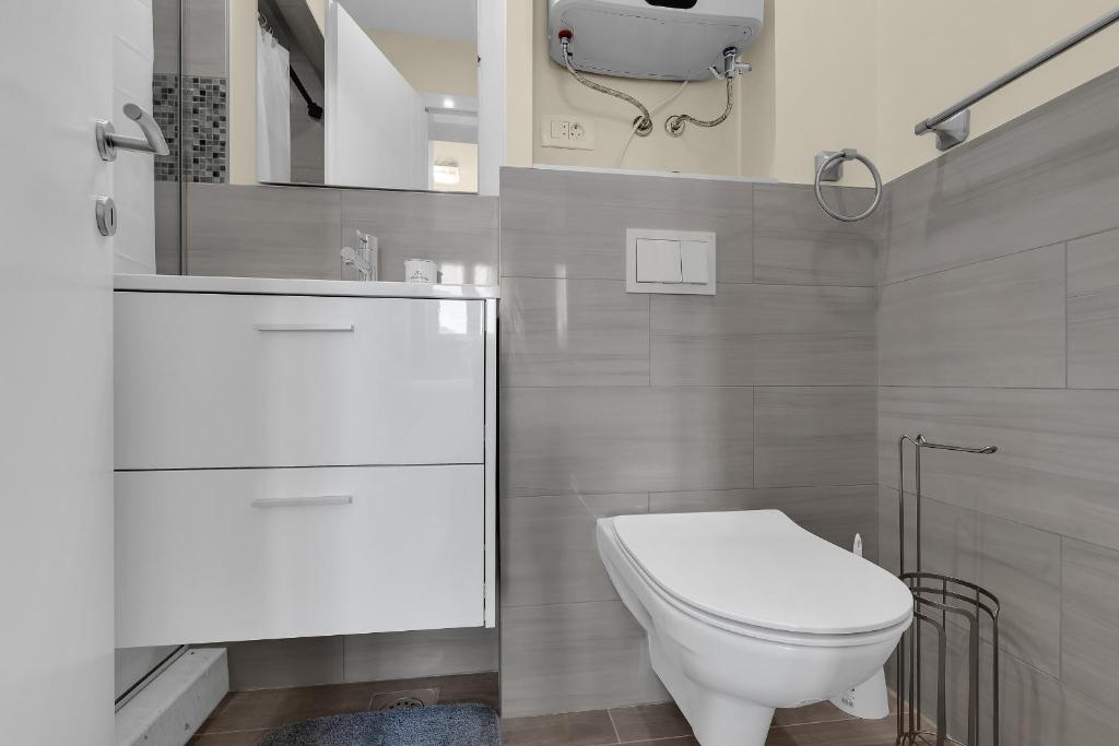 Kúpeľňa v ubytovaní Apartments White House Rastovac