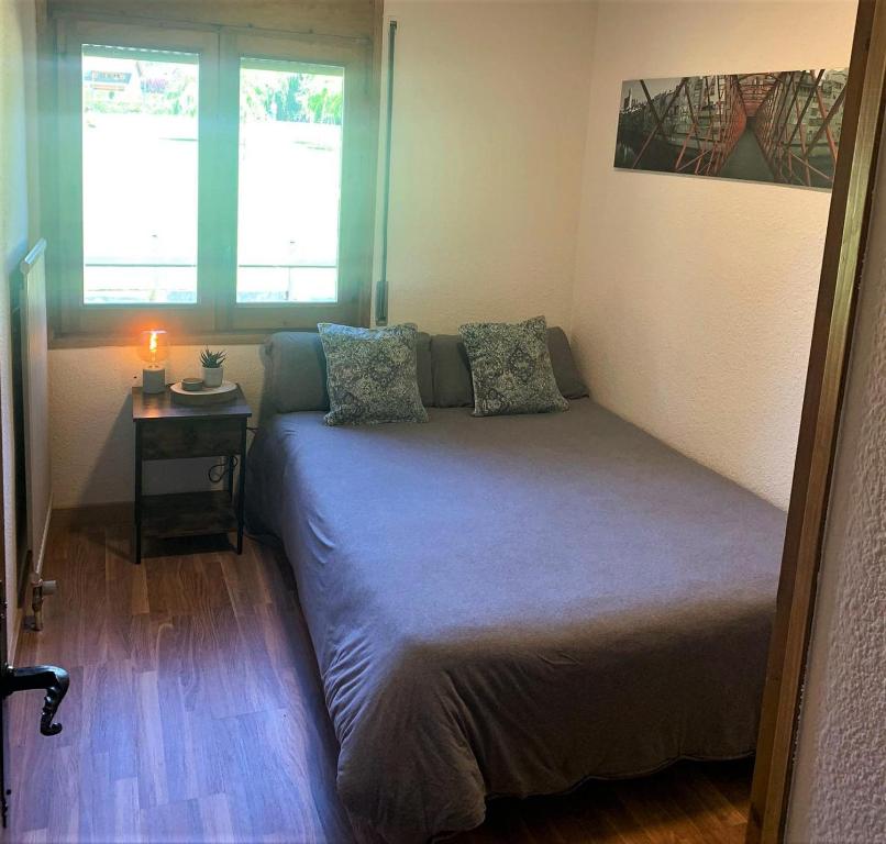 Postel nebo postele na pokoji v ubytování Apartamento en Llivia con piscina