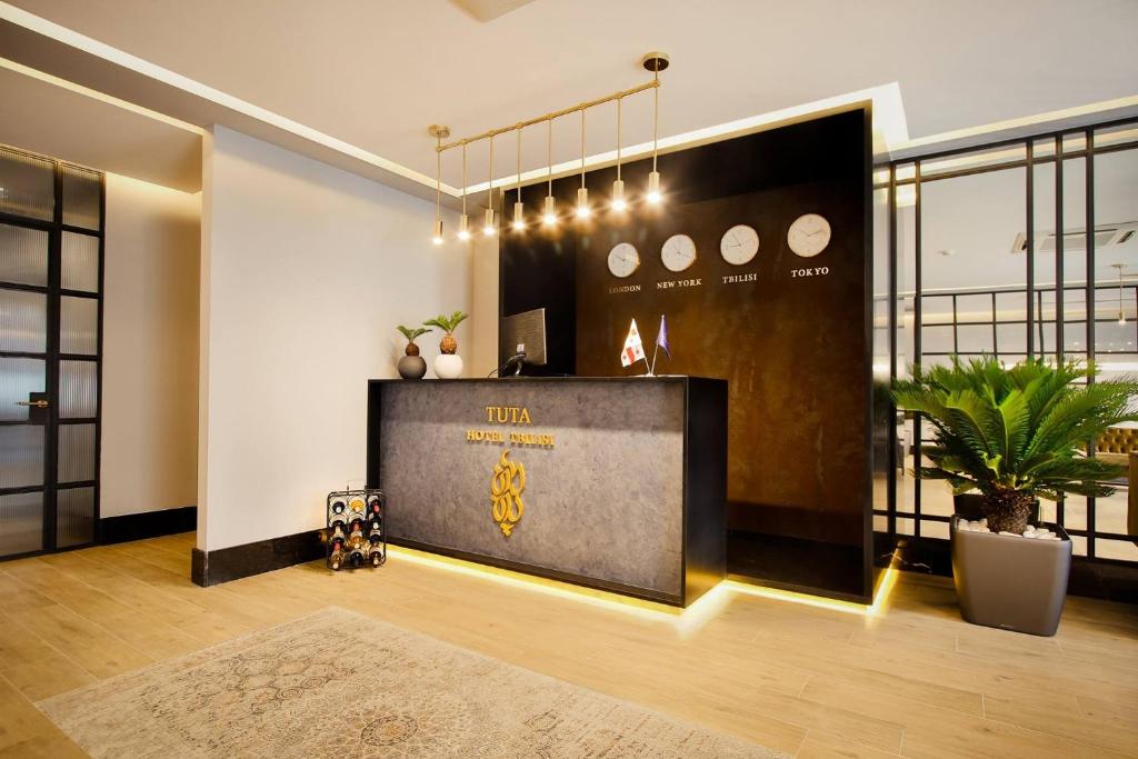 Vstupní hala nebo recepce v ubytování Hotel Tuta