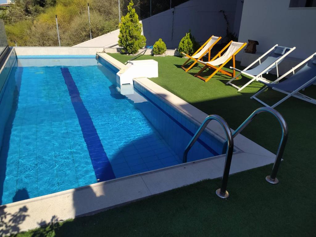 Poolen vid eller i närheten av Fortezza Di Palaiokastro - Private pool